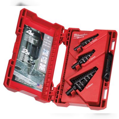Набір східчастих свердел Milwaukee 3 шт. (48899399)