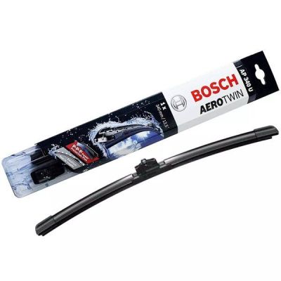 Щетка стеклоочистителя Bosch бескаркасная 340мм Aerotwin Plus, 2-3-4 адаптер (BO_3397006941)
