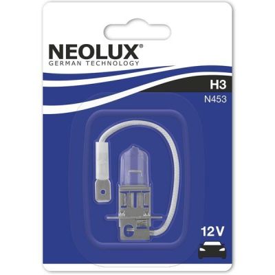 Лампа Neolux галогеновая 12V H3 55W Pk22S Standard (NE_N453-01B)