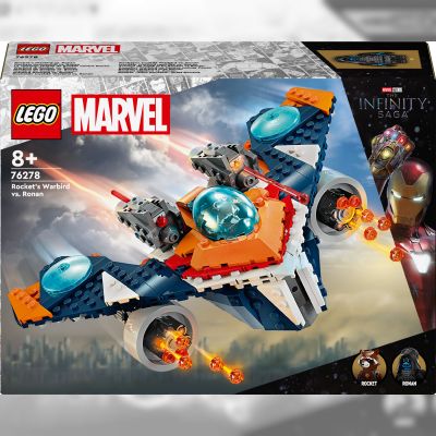 Конструктор LEGO Marvel «Warbird» Ракети проти Ронана (76278)
