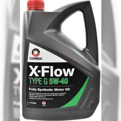 Моторна олива Comma X-FLOW TYPE G 5W-40, 4 л (XFG4L)