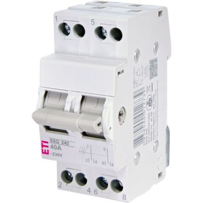 Переключатель нагрузки ETI SSQ 240 "1-0-2", 2p 40A (2421425)