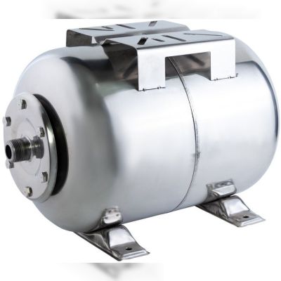 Гідроакумулятор горизонтальний Wetron 24 л (нерж) (779211)