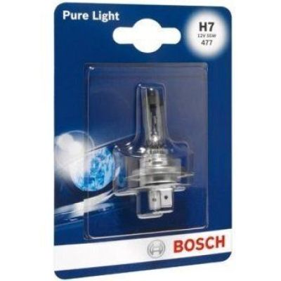Лампа Bosch галогеновая 12V H7 55W Px26D Pure Light (BO_1987301012)