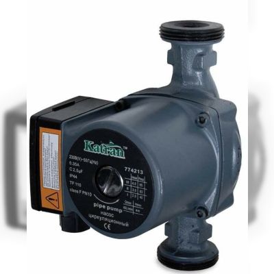 Насос циркуляційний Aquatica Hmax 6м 130мм (сірий), гайка (774231)