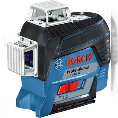 Лазерний нівелір Bosch GLL 3-80 C (AA) + BT 150 + вкладка для L-boxx (0601063R01)