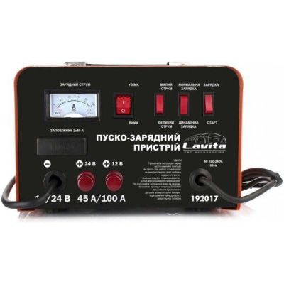 Пуско-зарядное устройство Lavita 12-24В, Max. 45A, пусковой ток 100A (LA_192017)