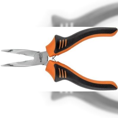 Плоскогубцы Neo Tools удлиненные изогнутые, 160 мм (01-254)
