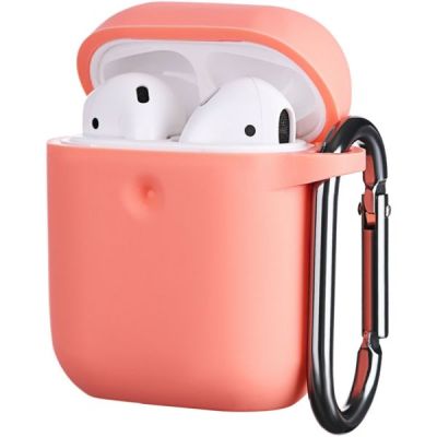 Чехол 2Е для Apple AirPods Pure Color Silicone (3mm) Rose pink (2E-AIR-PODS-IBPCS-3-RPK)