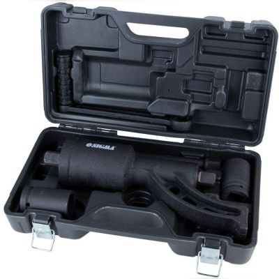 Гайкокрут ручний Sigma 350 мм, 6800Нм з насадками 32х33 мм (6009021)