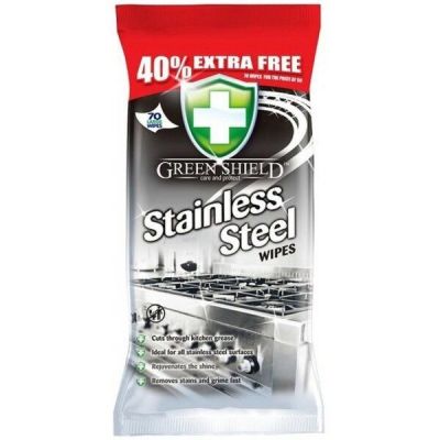 Green Shield Салфетки для нержавеющей стали и металла.