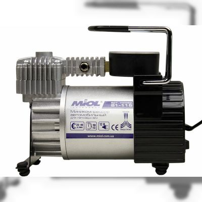 Мінікомпресор автомобільний Miol (81-115)