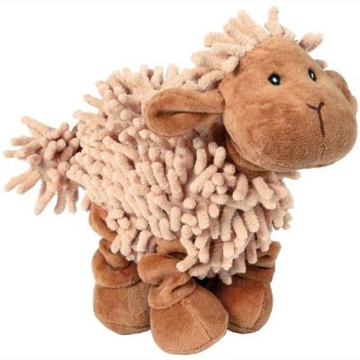 Игрушка для собак Trixie "Овечка" плюш.лохматая 21см