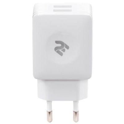Сетевое ЗУ 2E USB Wall Charger 2USBX2.1A White (2E-WC4USB-W)
