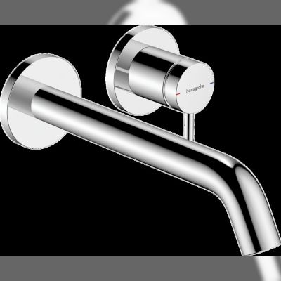 Змішувач для умивальника Hansgrohe Tecturis S одноважільний, настінний, ПМ, хром (73351000)