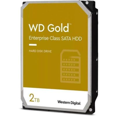 Жесткий диск внутренний WD 2TB 7200RPM 6GB/S/128MB 3.5" SATA III Gold (WD2005FBYZ)