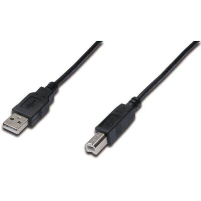 Кабель USB (AM/BM) принтер ASSMANN 3m, black