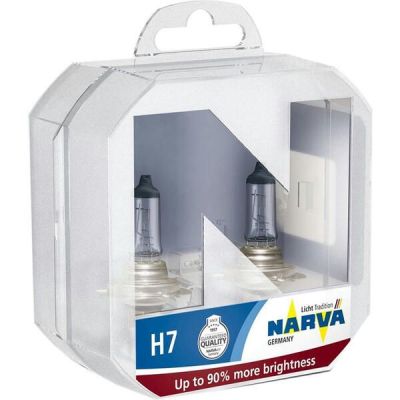 Лампа Narva галогеновая 12V H7 55W Px26D Range Power +90% (2шт) (NV_48047.2BOX)