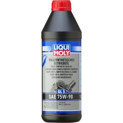 Масло трансмиссионное Liqui Moly Vollsynthetisches Getriebeoil GL5 75W-90 1л. (4100420014147)