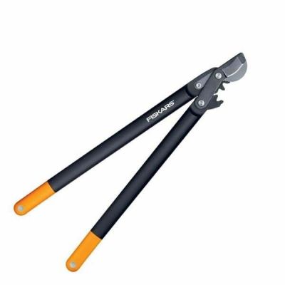 Сучкоріз великий площинний із силовим приводом Fiskars PowerGear L78, 112590 (1000584)