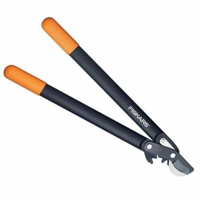 Сучкоріз середній площинний із силовим приводом Fiskars PowerGear L74, 112290 (1000582)