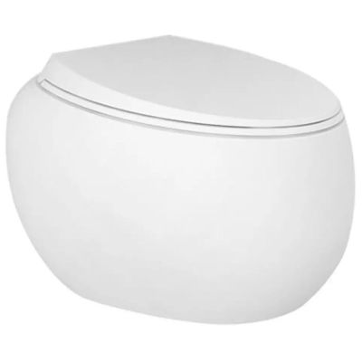 Унітаз підвісний RAK Ceramics Cloud CLOWC1446AWHA з кришкою Soft Close CLOSC3901WH