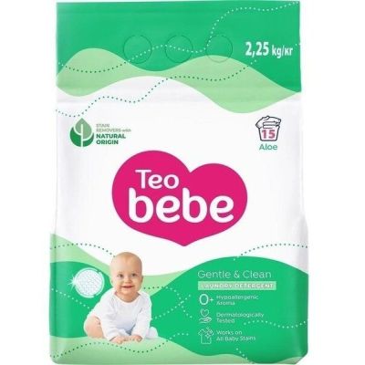 Стиральный порошок Teo bebe Gentle&Clean Aloe 2,25кг