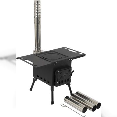 Піч дров'яна Bo-Camp Falconwood Black 8618600 (DAS302436)
