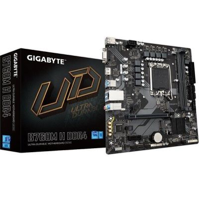 Материнская плата GIGABYTE B760M H DDR4 (B760M_H_DDR4)