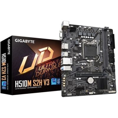 Материнская плата GIGABYTE H510M S2H V3 s1200 H470 2xDDR4 HDMI DP mATX