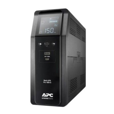 Джерело безперебійного живлення APC Back UPS Pro BR 1600VA, Sinewave, 8 Outlets, AVR, LCD interface (BR1600SI)