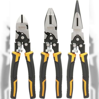 Набір шарнірно-губцевих інструментів DeWALT Compound Action, 3 шт. (DWHT0-70485)