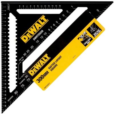 Кутник DeWALT для покрівельних робіт, 300х300 мм (DWHT25228-0)