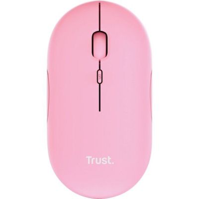 Мышь Trust Puck Rechargeable Ultra-Thin BT WL Silent Pink (24125_TRUST)