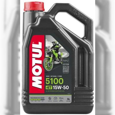 Моторна олива Motul 5100 4T, 15W50 4 л (104083)