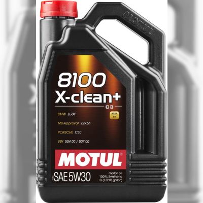 Моторна олива MOTUL 8100 X-clean+, 5W30 5 л (106377)