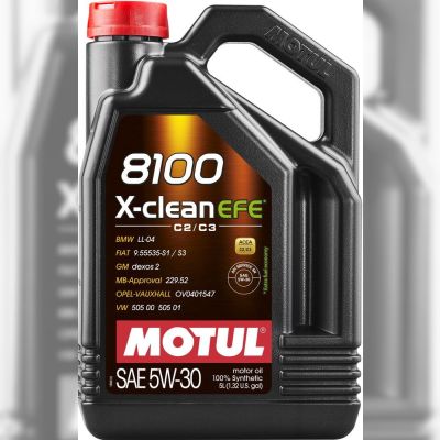 Моторна олива MOTUL 8100 X-clean EFE, 5W30 5 л (109471)