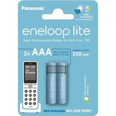 Аккумулятор Panasonic Eneloop Lite AAA 550 mAh 2BP Dect Series