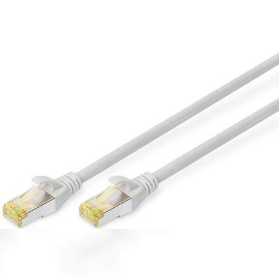 Патч-корд DIGITUS CAT 6a S-FTP, 7м,AWG 26/7 серого цвета