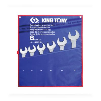 Набір комбінованих ключів King Tony 1296MRN (6 предметів)
