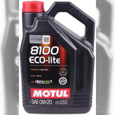 Моторна олива Motul 8100 Eco-lite 0W20 4 л (108535)