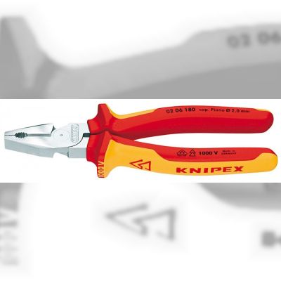 Плоскогубці KNIPEX 180 мм (02 06 180)