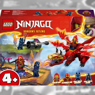 Конструктор LEGO NINJAGO Битва джерельного дракона Кая (71815)