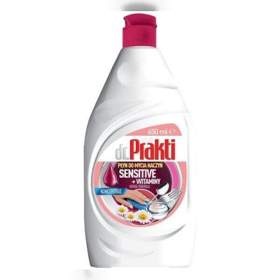 Средство для мытья посуды Dr.Prakti Sensetive+Vitaminy 650мл