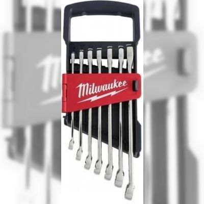 Набір гайкових ключів Milwaukee 7 шт. з тріскачкою (4932464993)