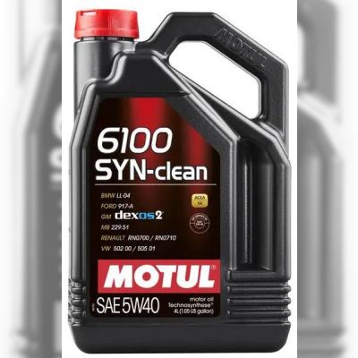 Моторна олива Motul 6100 Syn-clean, 5W40 4 л (107942)