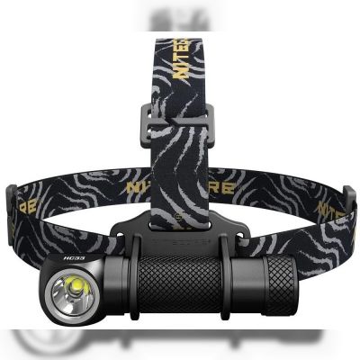 Налобний + ручний кемпінговий ліхтар Nitecore HC33 (6-1282)