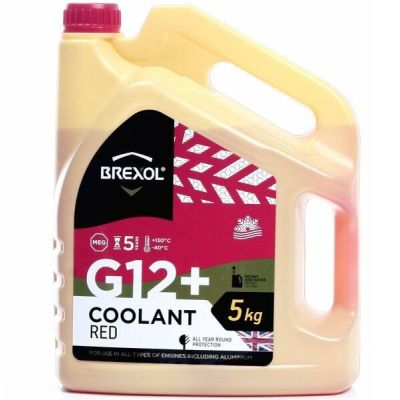 Антифриз Brexol Red G12+ Antifreeze Красный 5кг (48021155334) (antf-012)