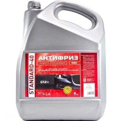 Антифриз Дорожня Карта G12+ Standard -40°C°C Long Life Красный 9кг (48021034705)