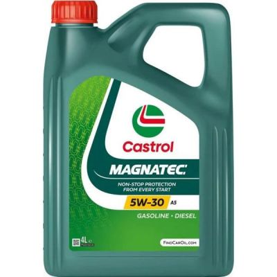 Масло моторное Castrol Magnatec Stop-Start 5W-30 A5, 4л (4107992147) (15CA43)